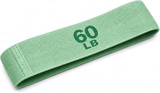 Resistance Band Strength Training, Green - 60LB [Single] | Polyester Silicone Blend, Strength Training, Home Fitness, Gym Workouts, 20LB to 90LB, , For Physical