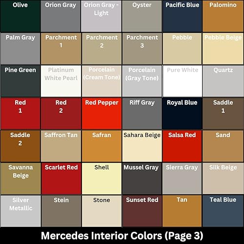 Miniatura 5 de Reparación de cuero de lujo para reparación de cuero de automóvil, restaurador de color compatible con interiores y accesorios Mercedes, tinte para