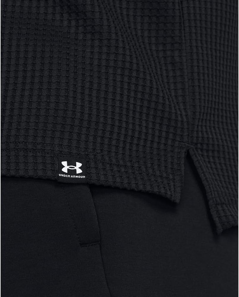 Under Armour mens Rival Waffle Hoodie - Image 3