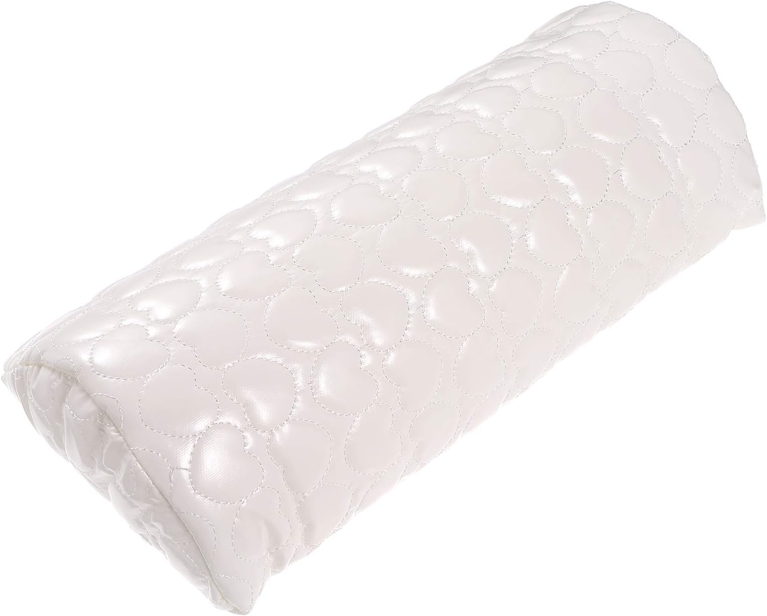 Beaupretty Nail Art Design Hand Rest Cushion,Portable Hand Rest Pillow Comfortable Manicure Nail Art Salon Wrist Cushion(White)