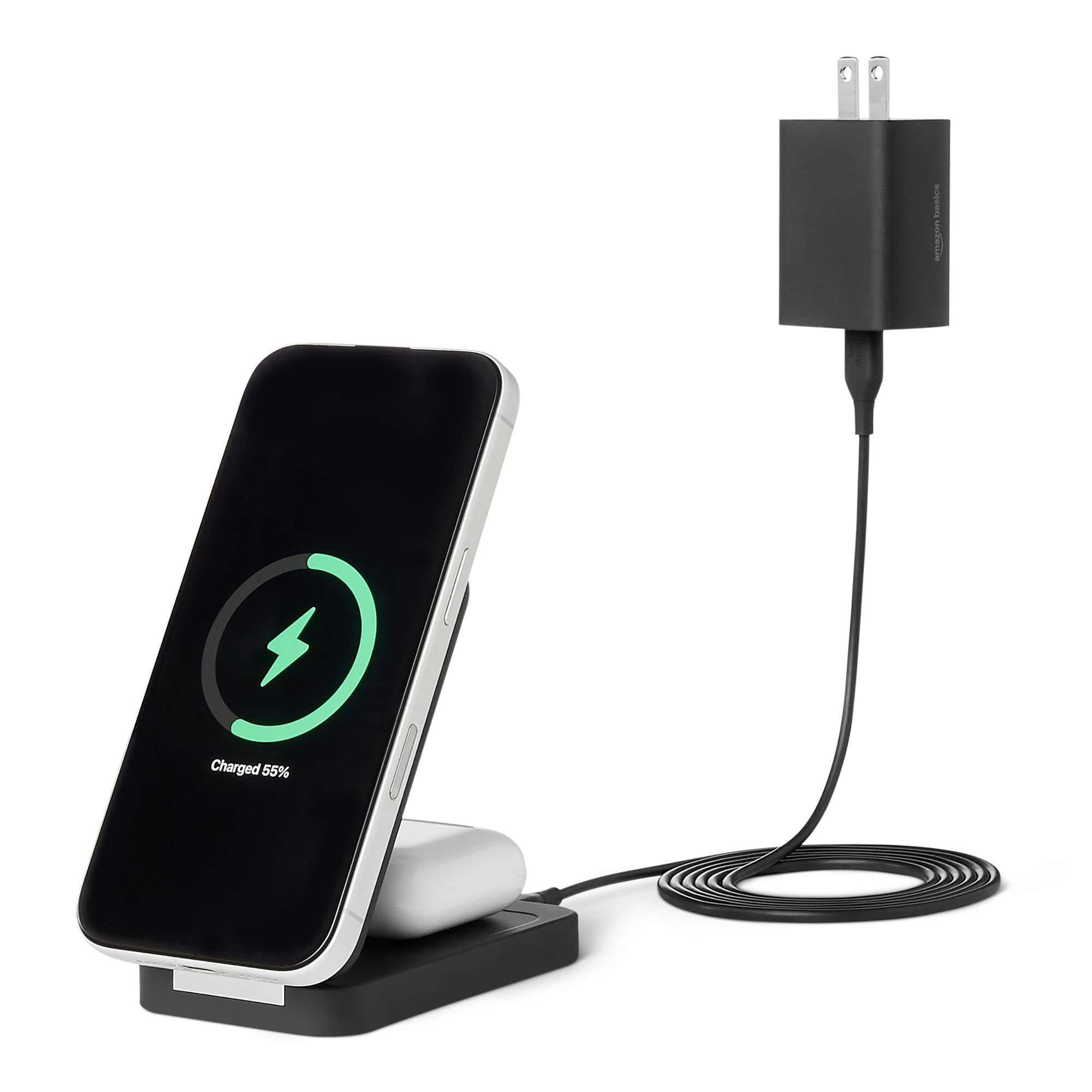 Amazon.com: Amazon Basics MagSafe Compatible Wireless Charging