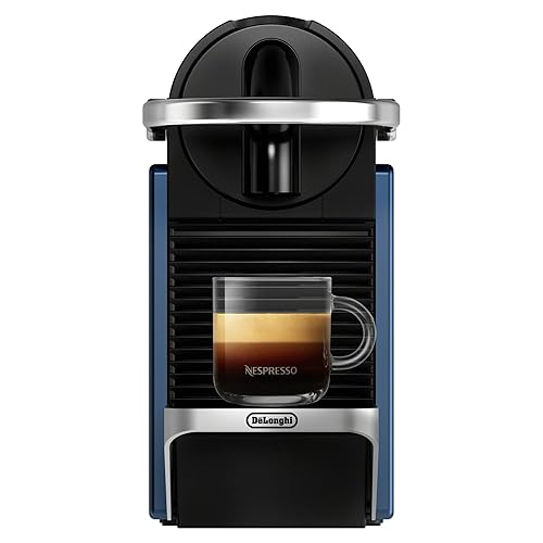 Pixie Espresso Machine by De'Longhi, Dark Blue
