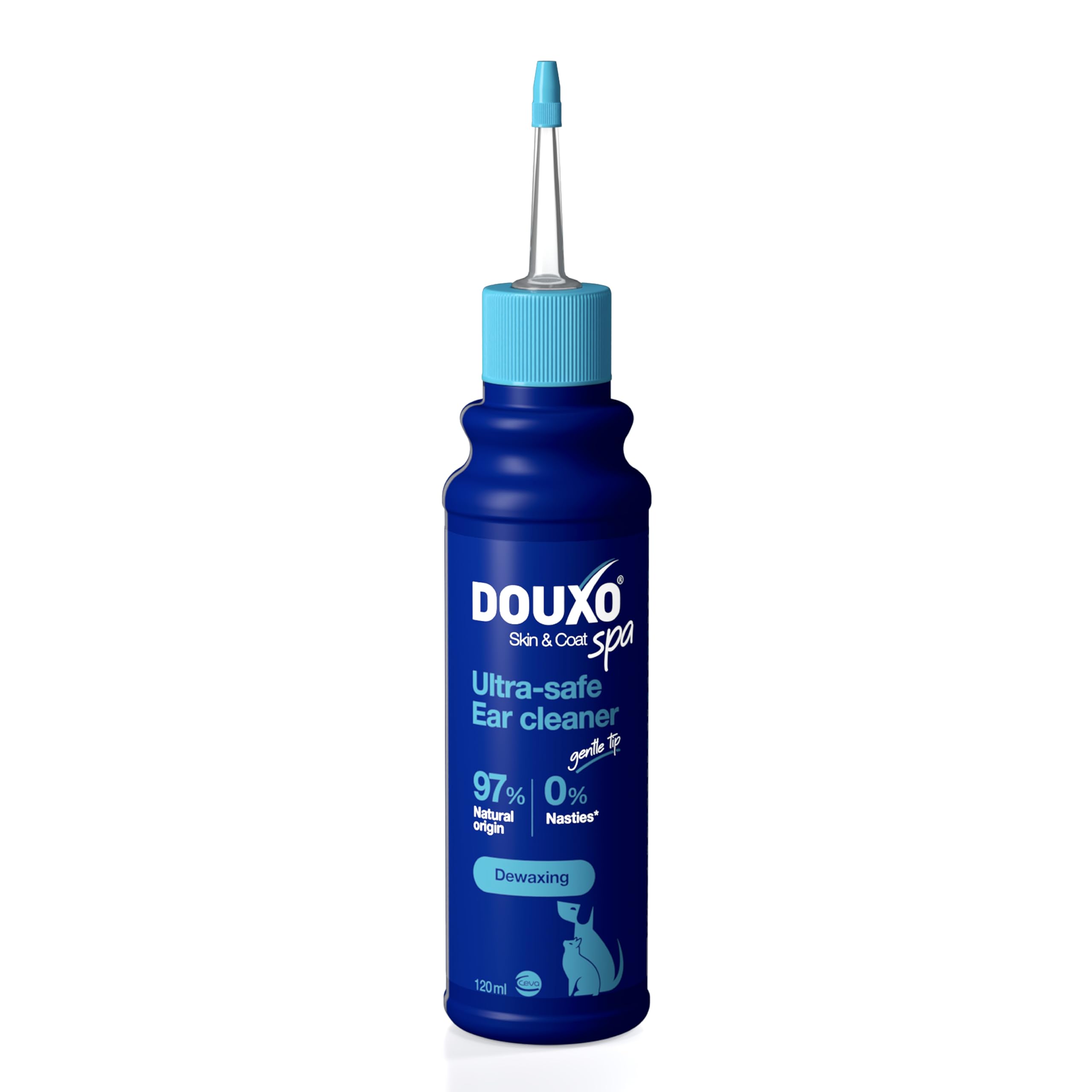 DOUXO Skin & Coat SPA Ultra-Safe Ear Cleaner for Dogs and Cats