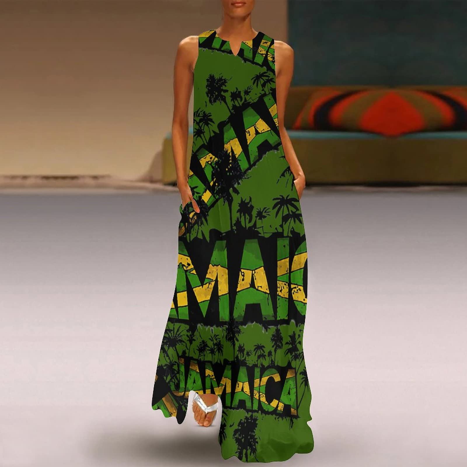 ladies maxi dress size 16 Boho Maxi Dress