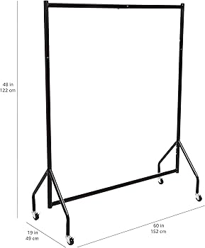 Amazon｜Amazonベーシック ハンガーラック 洋服ラック 頑丈 キャスター