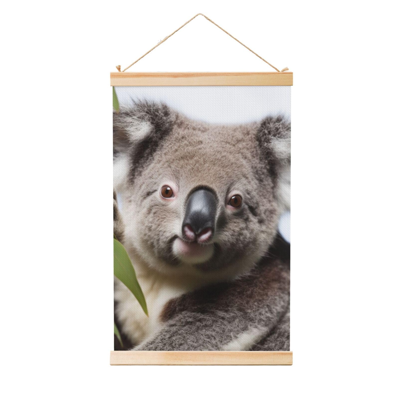 Ours koala impression sur toile prête à suspendre sans outils compliqués - 8
