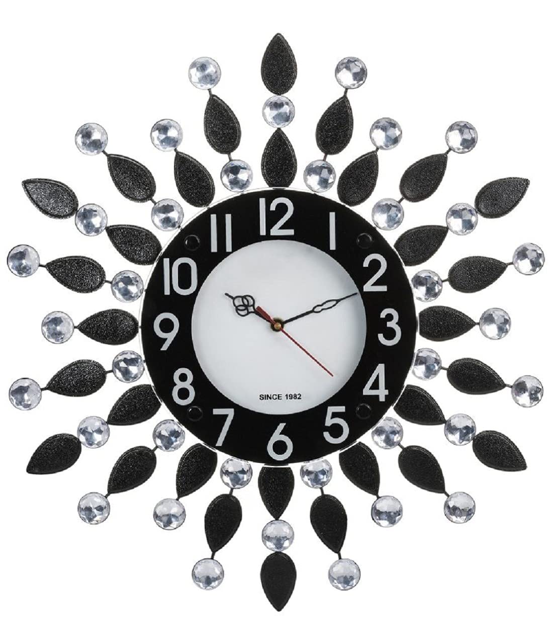 mitrah Circular Metal Analog 46 cm X 6 cm Wall Clock v-205