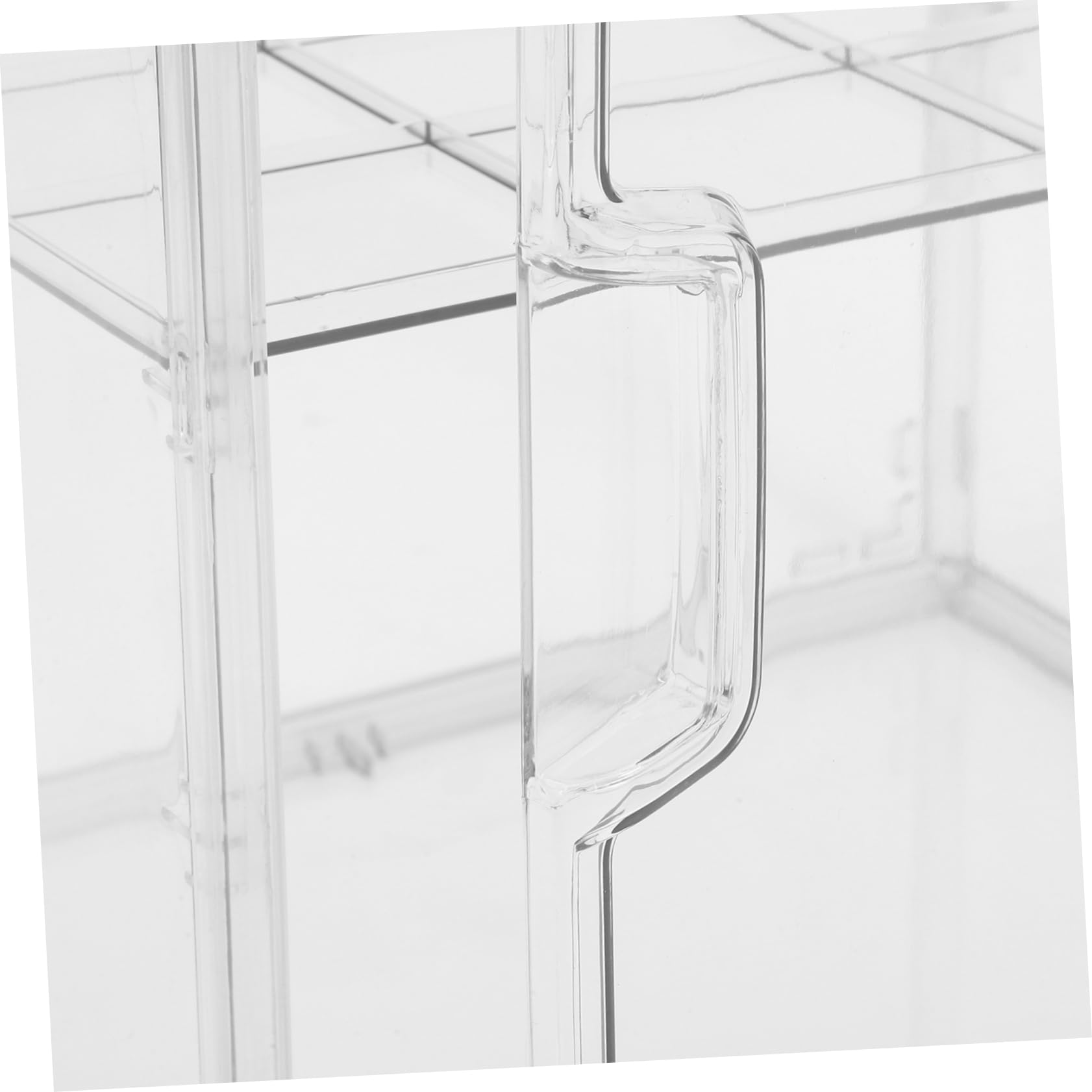 Cabilock Contenedor de Pan Transparente de Doble Capa para Encimera Caja de Almacenamiento de Pan Organizador de Alimentos y Snacks para Cocina y Panaderías