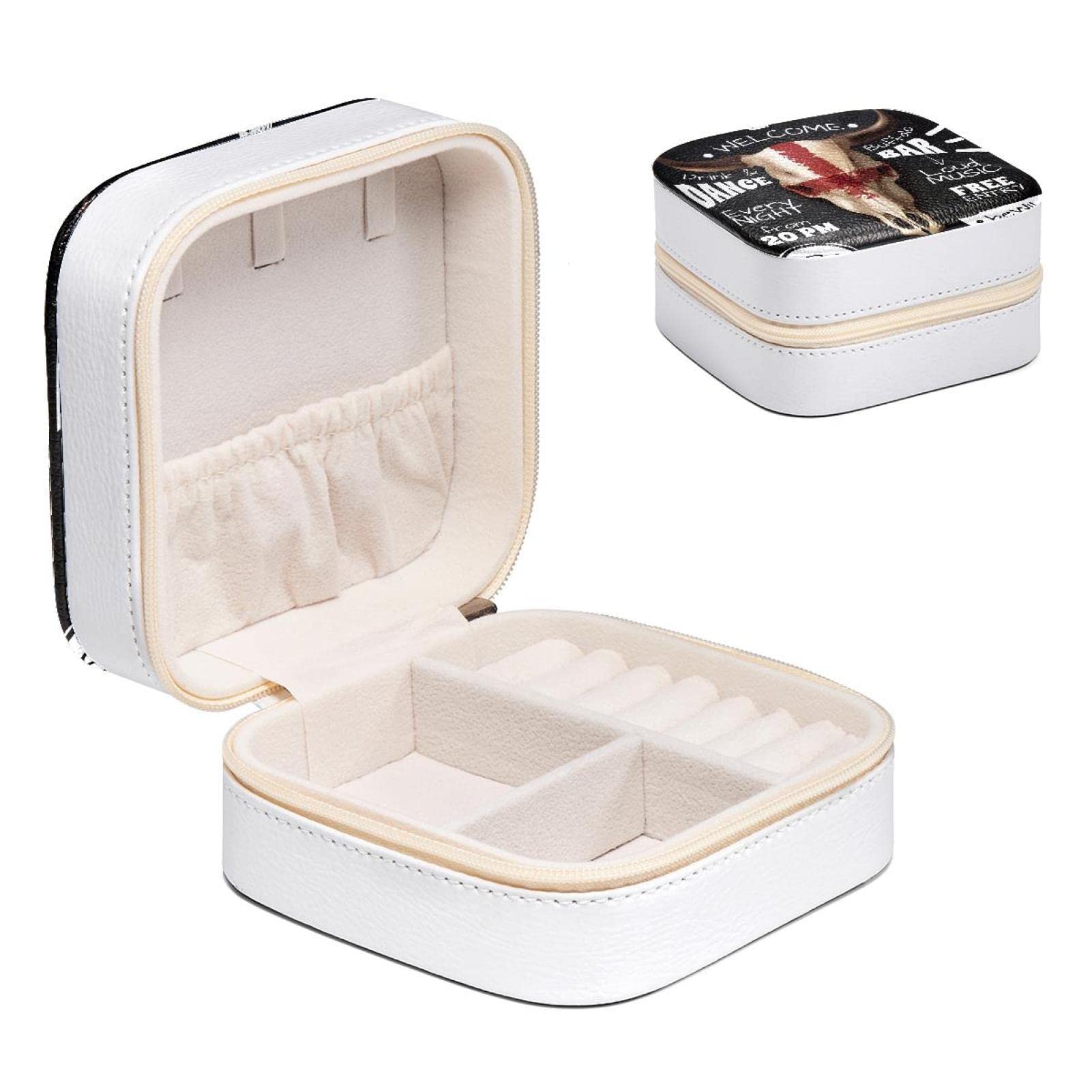 Boîte à bijoux pour fille et femme idéale pour voyage et coiffeuse