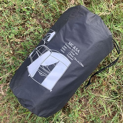 Carpa de privacidad para maletero SUV impermeable negra portátil para cambiar ropa, ducha y camping miniatura 3