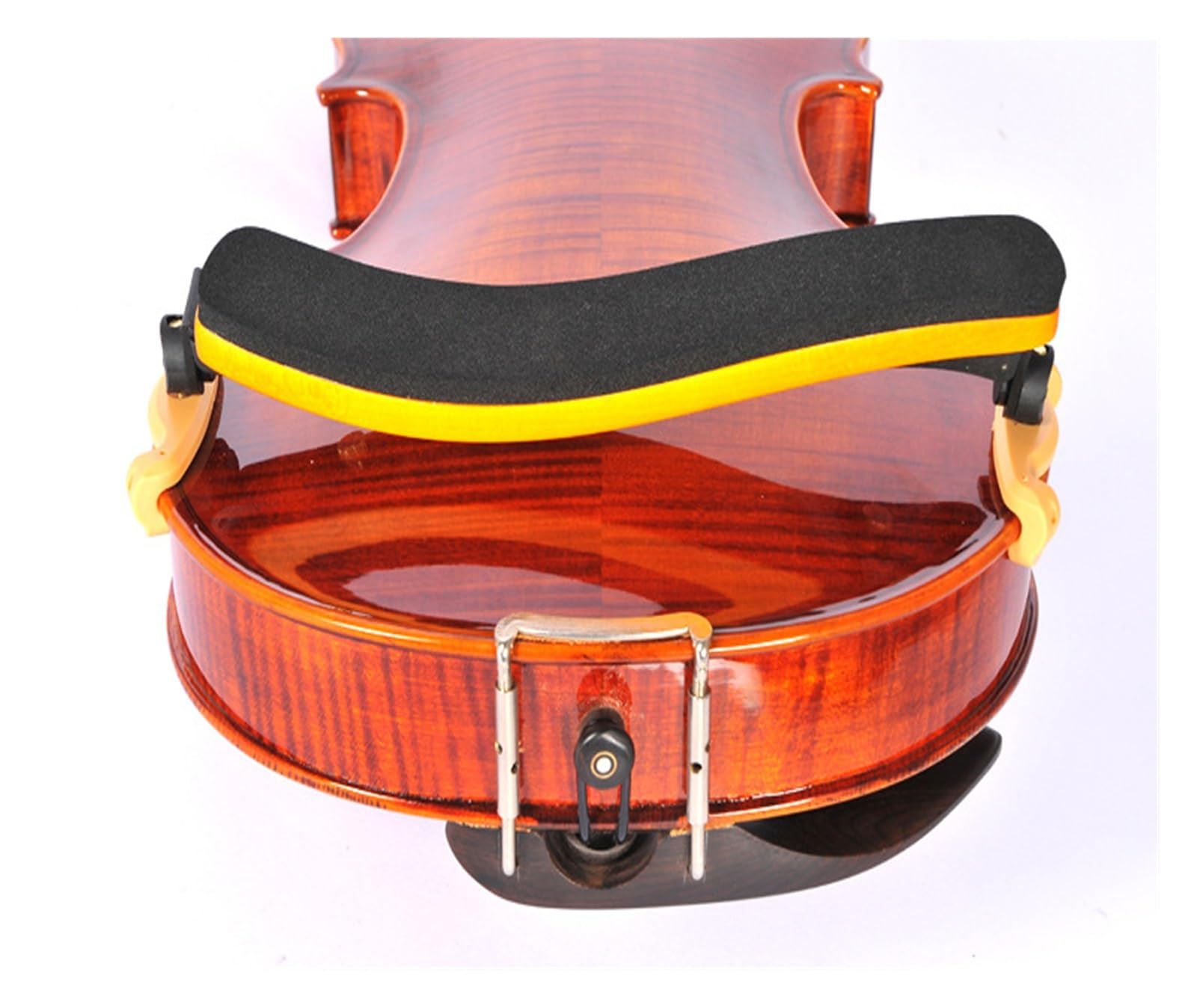 Accesorios para violín Hombrera de madera para violín 4/4/3/2/1/8 Hombrera de madera Soporte de violín ajustable (Color : 1/4 1/8)