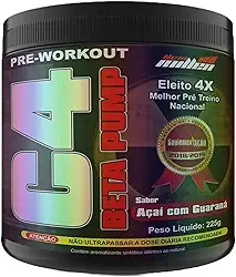 C4 Beta Pump (225g), Açai com Guaraná