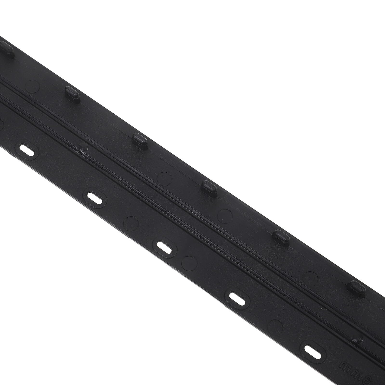 SHINEOFI Barres de Reliure pour Documents 100 Pièces Plastique Noir