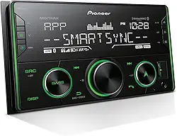 Pioneer MVH-S622BS DIN duplo, Amazon Alexa, Pioneer Smart Sync, Bluetooth, Android, iPhone - Receptor de áudio digital