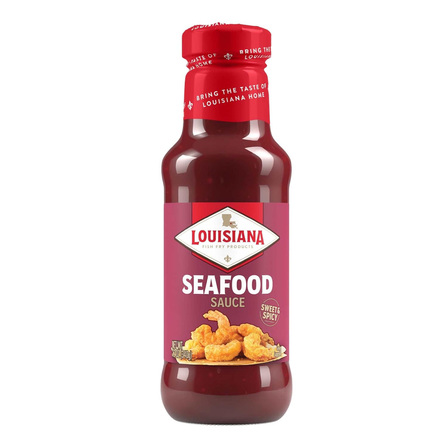 Louisiana Fish Fry Cajun Seafood Sauce, 12 Ounces (Pack Of 12)