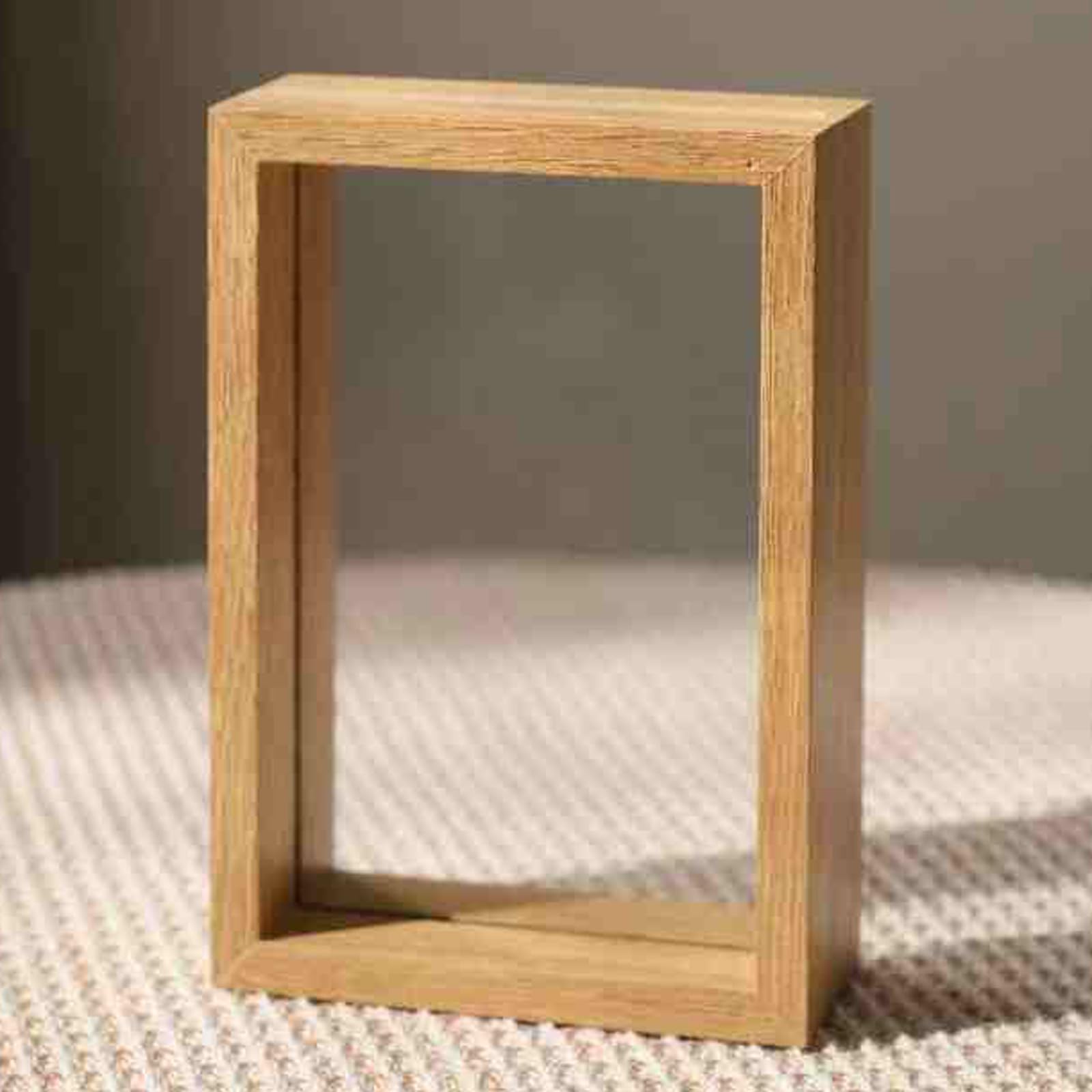 Unikicool Double Sided Photo Frame,Transparent Picture Frame,Wood Photo,Flower Press Frame,Floating Glass Frames,Leaf Specimen Photo Frame,Wear-Resistant,For Photos,Artworks,Poster,handicrafts
