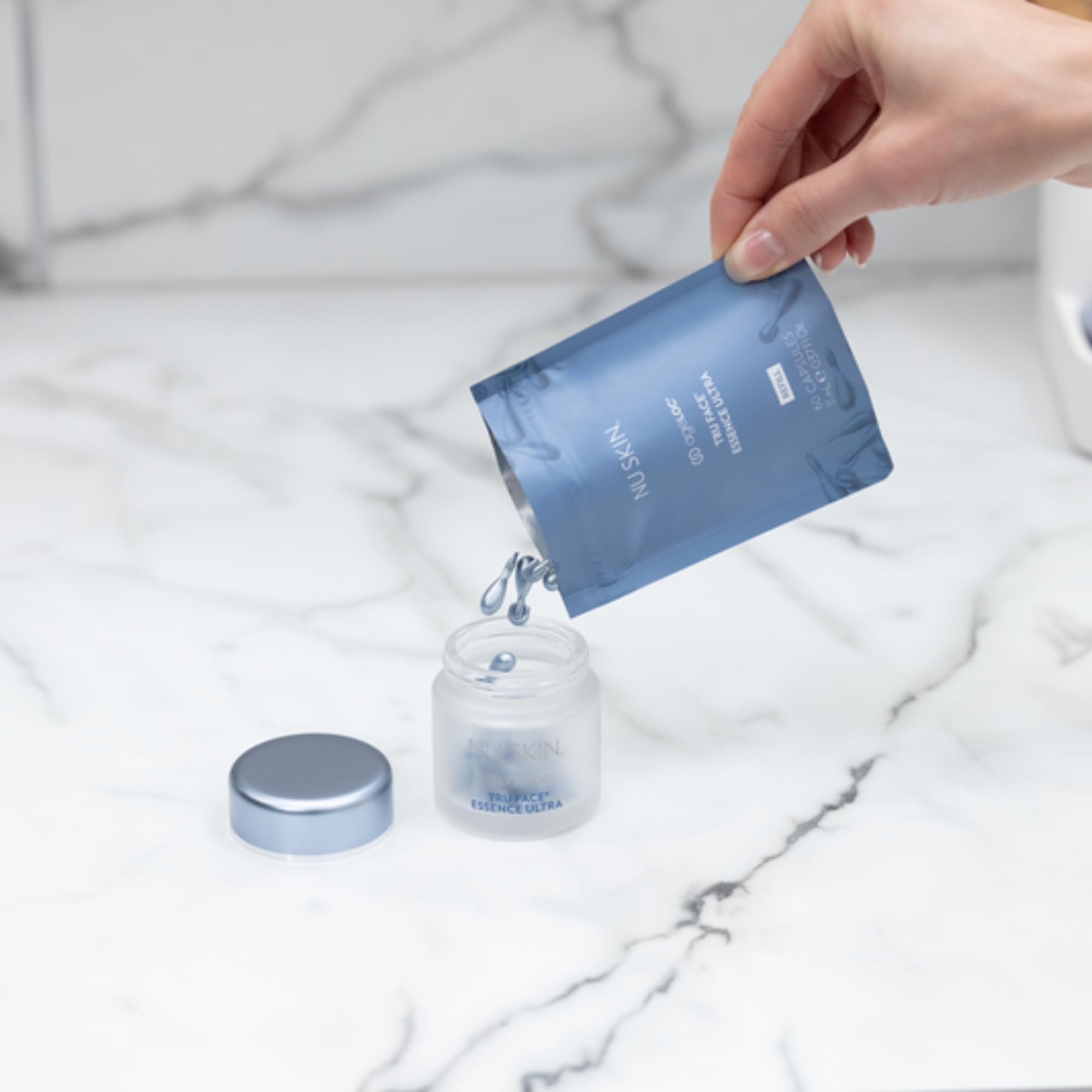 Amazon.com: Nu Skin ageLOC Tru Face Essence Ultra Refill Pouch