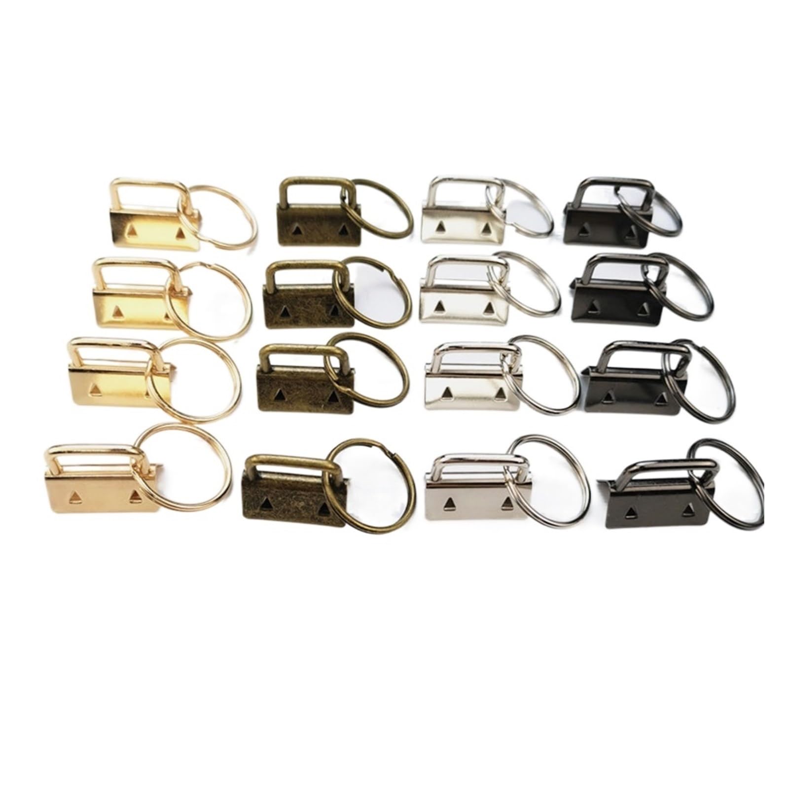 Verstellbare Schnallen aus Metall, 40 Stück 25 Mm Metallbandenden, Schnallen, Riemenendverschlüsse, Schlüsselband-Clips, Hardware