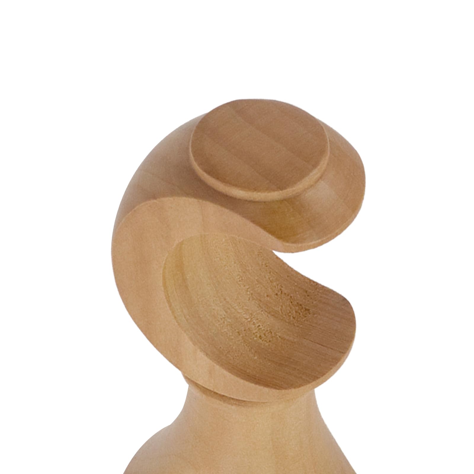 T Tulead Lot de 4 supports de tringle à rideaux en bois, 2,5 à 1 cm de diamètre