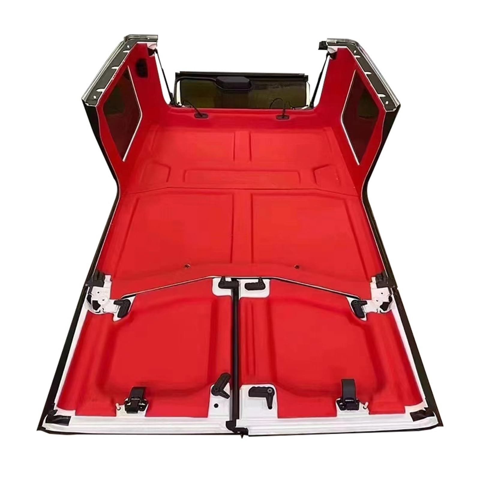 Car Inside 4 Door Roof Heat Insulation Soundproof Cotton Car Insulation Roof Compatible with Jeep Wrangler JL 2018++ JL9052 LANTSUN(Red)