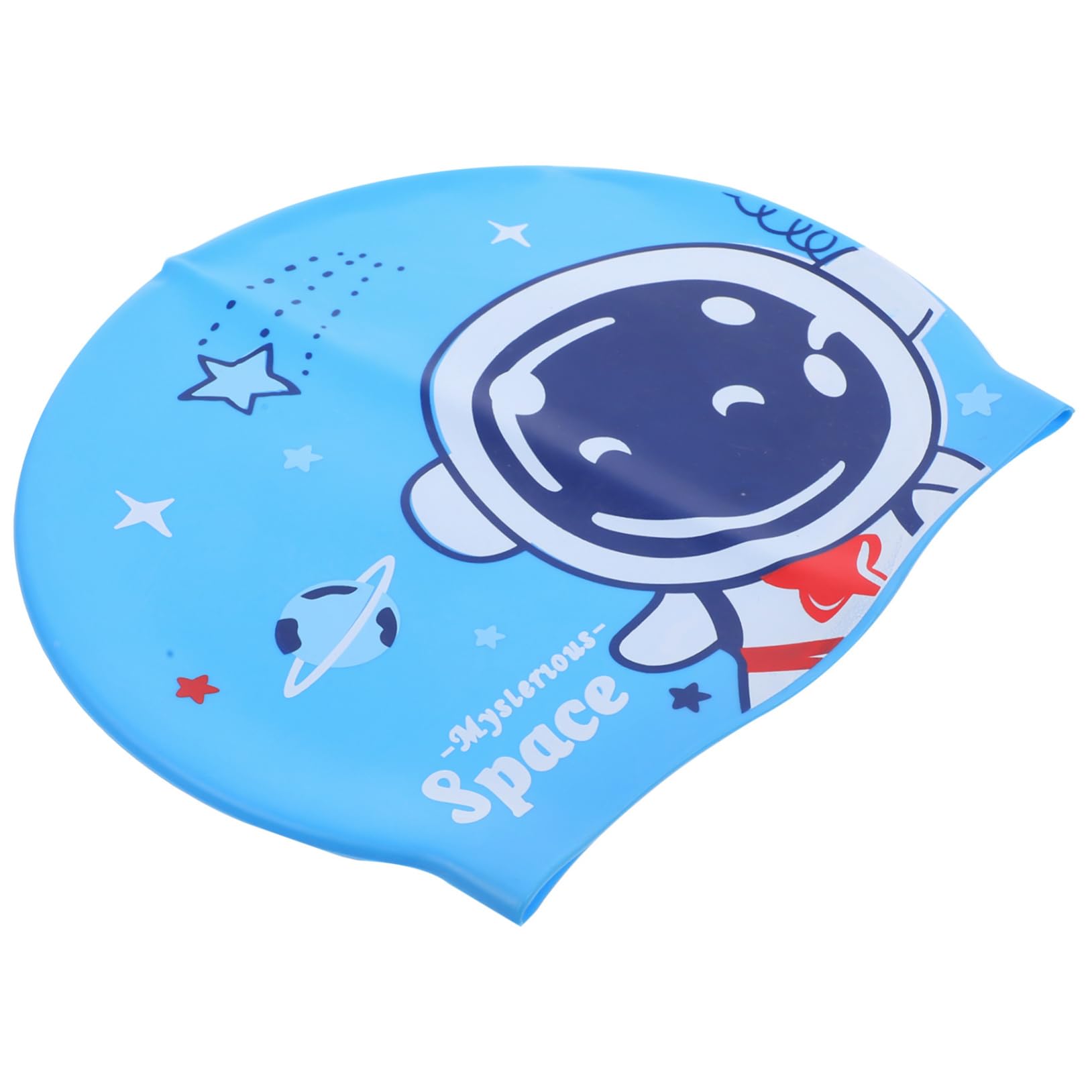 INOOMP Cuffia da nuoto in silicone per bambini cuffie impermeabili piscina cuffia piscina impermeabile cappelli da bagno per bambini cuffie da nuoto cuffia da bagno per bambini Blue