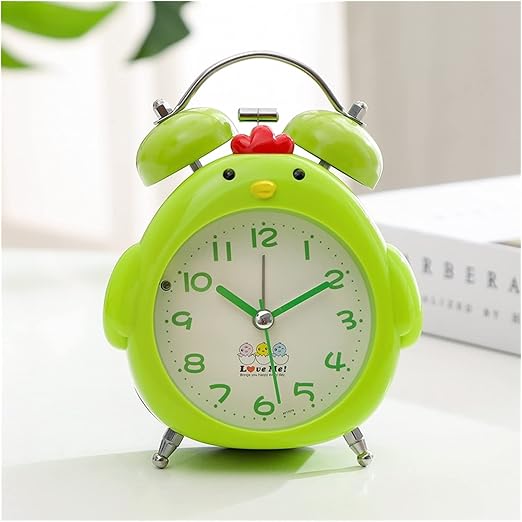 Amazon Co Jp 寝室の目覚まし時計 女の子目の目覚まし時計子供の特別創造的学生寝室ベッドサイドミュートかわいい女性目覚まし時計の光学時計 ベッドサイド テーブル オフィス用 Color J ホーム キッチン