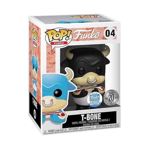 Sale Funko T-Bone Black Limited Edition 20 Year Anniversary Spastik Plastik