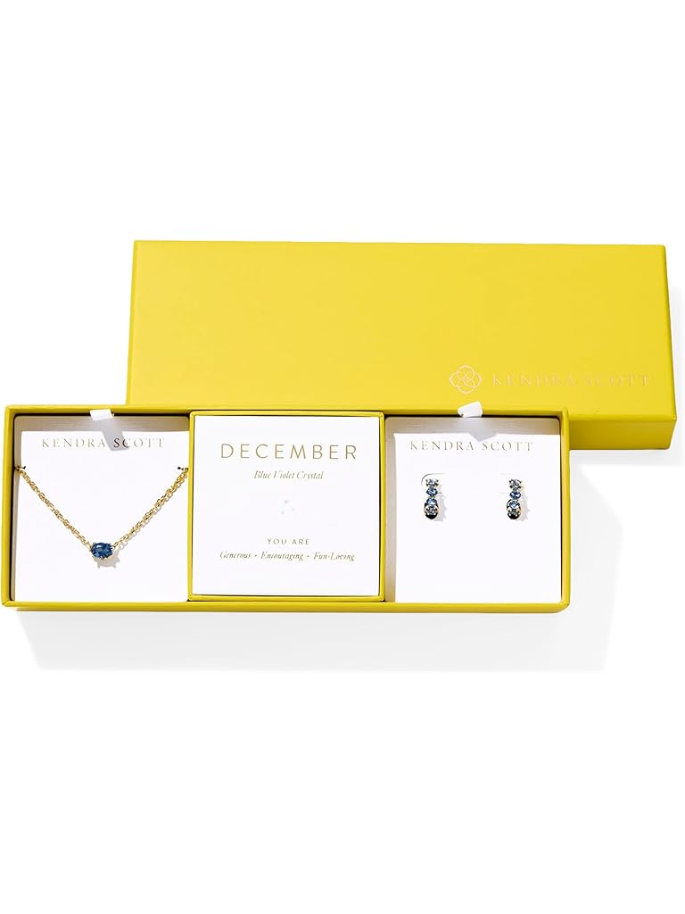 Multi Kendra Scott Cailin Birthstone Gift Set