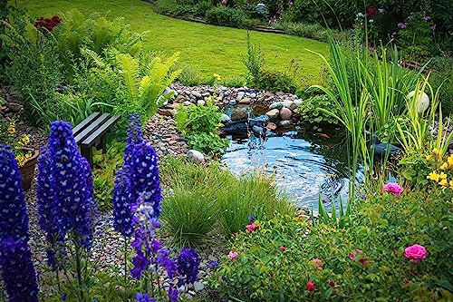 HALF OFF PONDS PondBuilder Crystal 4000 Complete Water Garden and Pond Kit with 20 Foot x 25 Foot EPDM Liner - MDP0 - Thumbnail 4