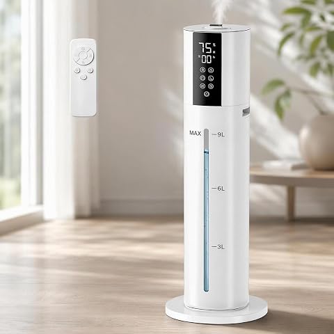 Ningbo Luowa Electric Appliances Co., Ltd. Electactic 9L Ultrasonic Humidifier | Warm & Cool Mist,… — $71.98 (20% off)