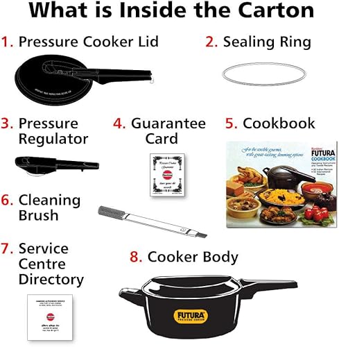 Miniatura 6 de Hawkins, futura, olla de presión., Negro