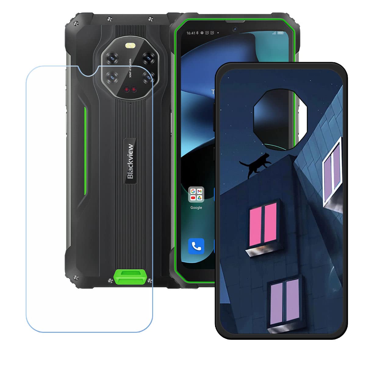 LCEHTOGYE Cover per Blackview BV8200,Custodie Morbido