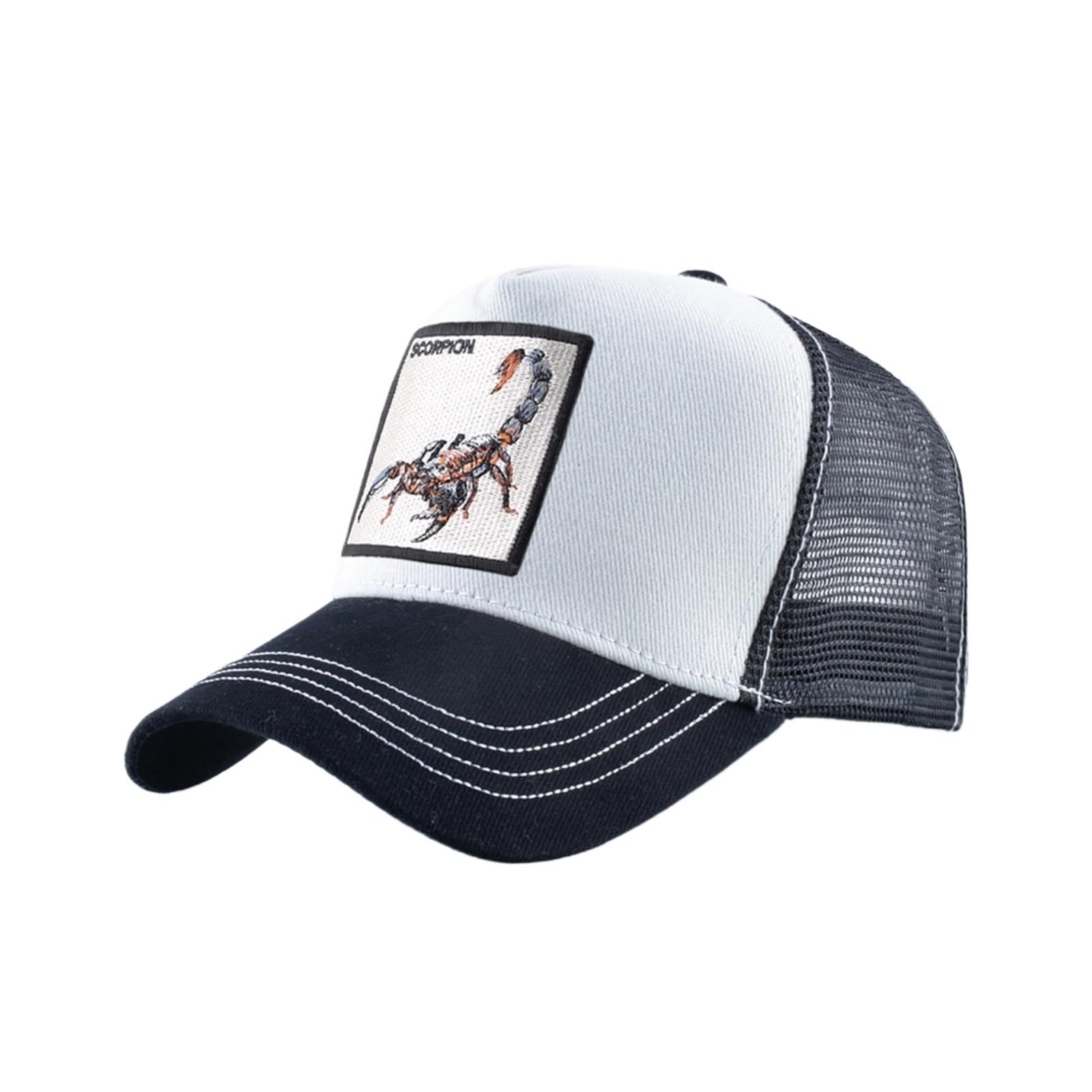 Cappello da Baseball Hip Hop Snapback con Patch Scorpione 1PC Unisex 56-59 cm