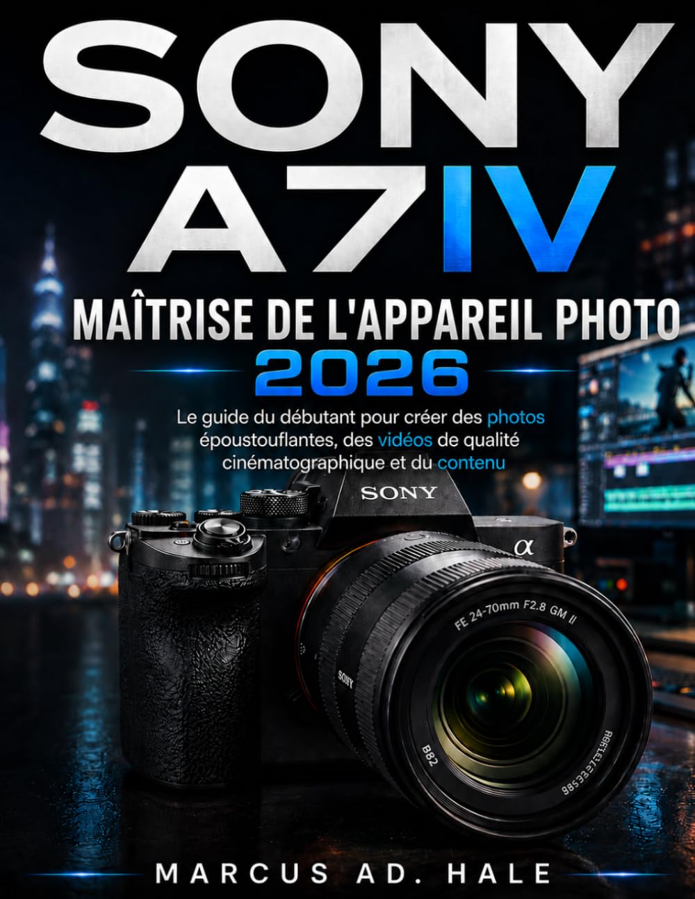 SONY A7IV MAÎTRISE DE L’APPAREIL PHOTO 2026: Le guide du débutant pour créer des photos époustouflantes, des vidéos de qualité cinématographique et du contenu