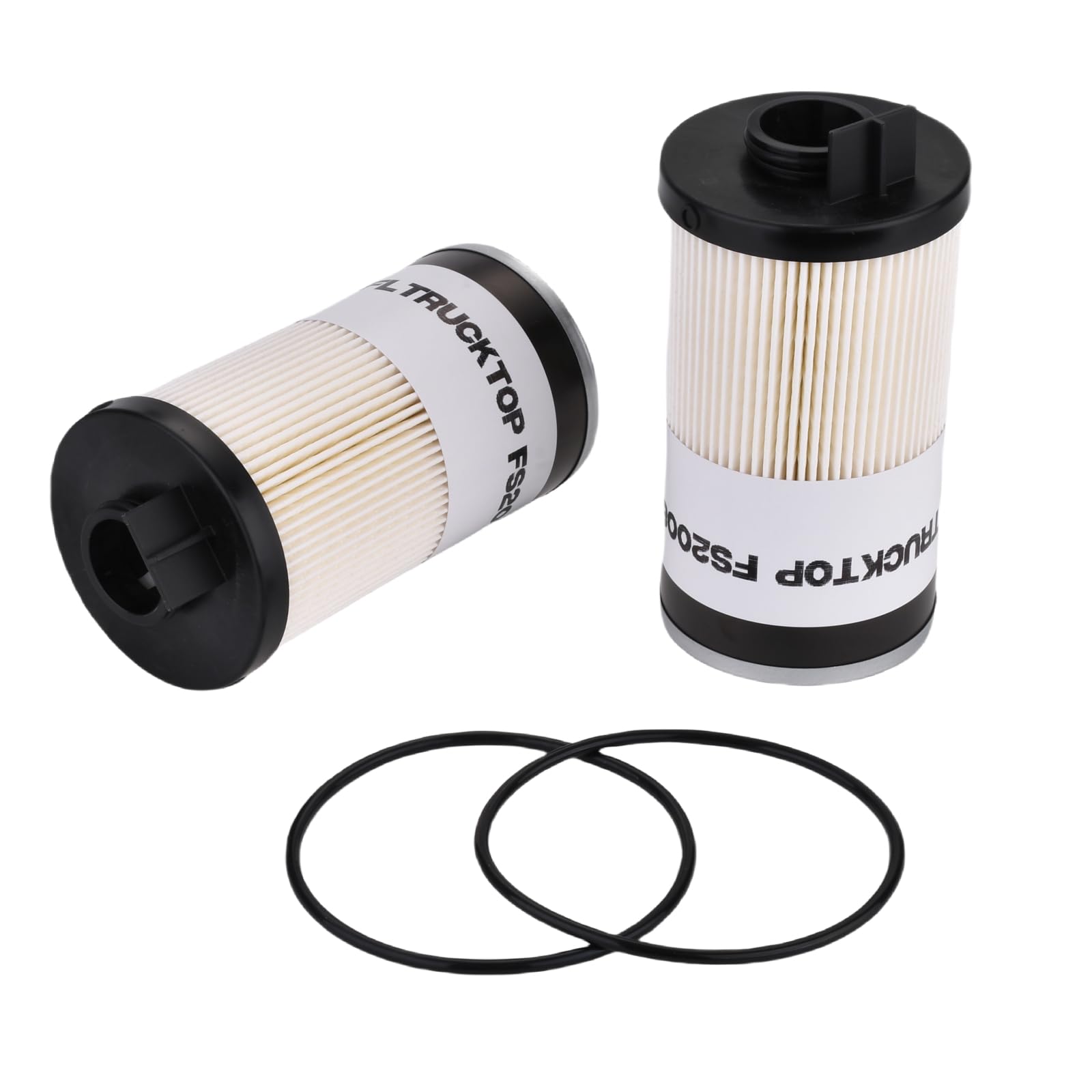 FLTRUCKTOP 2PCS FS20081 Fuel Water Separator Filter Elements Compatible with 2017 Cummins ISB ISL engines Replace Detroit Diesel A0000904851 PF46171