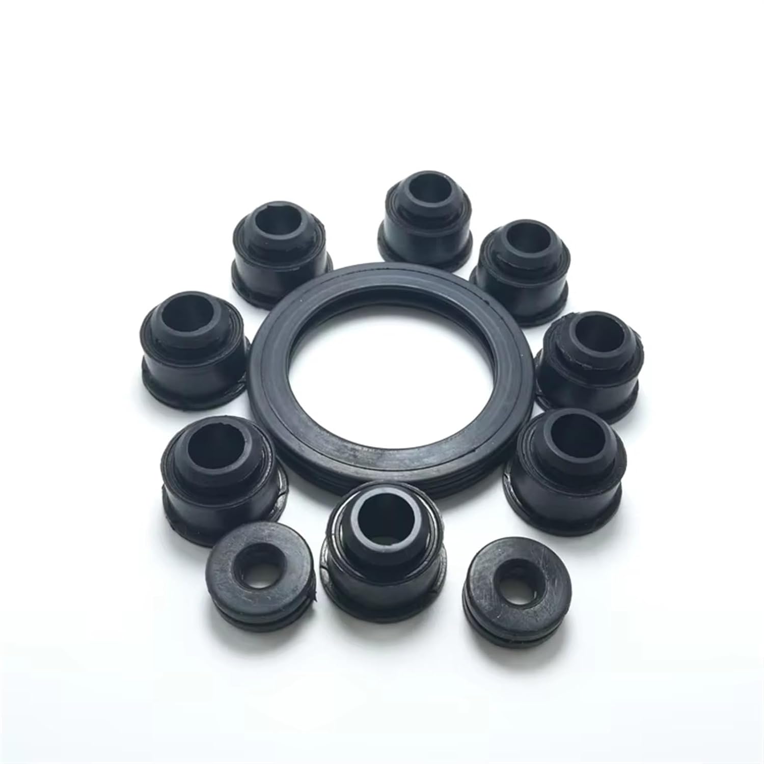 Valve Cover Seal for BMW for E60 E63 E64 E66 E65 E53 E70 X5 N62 Engine 11127513195 11127513194 Car Engine Left + Right Valve Cover Gasket Seals