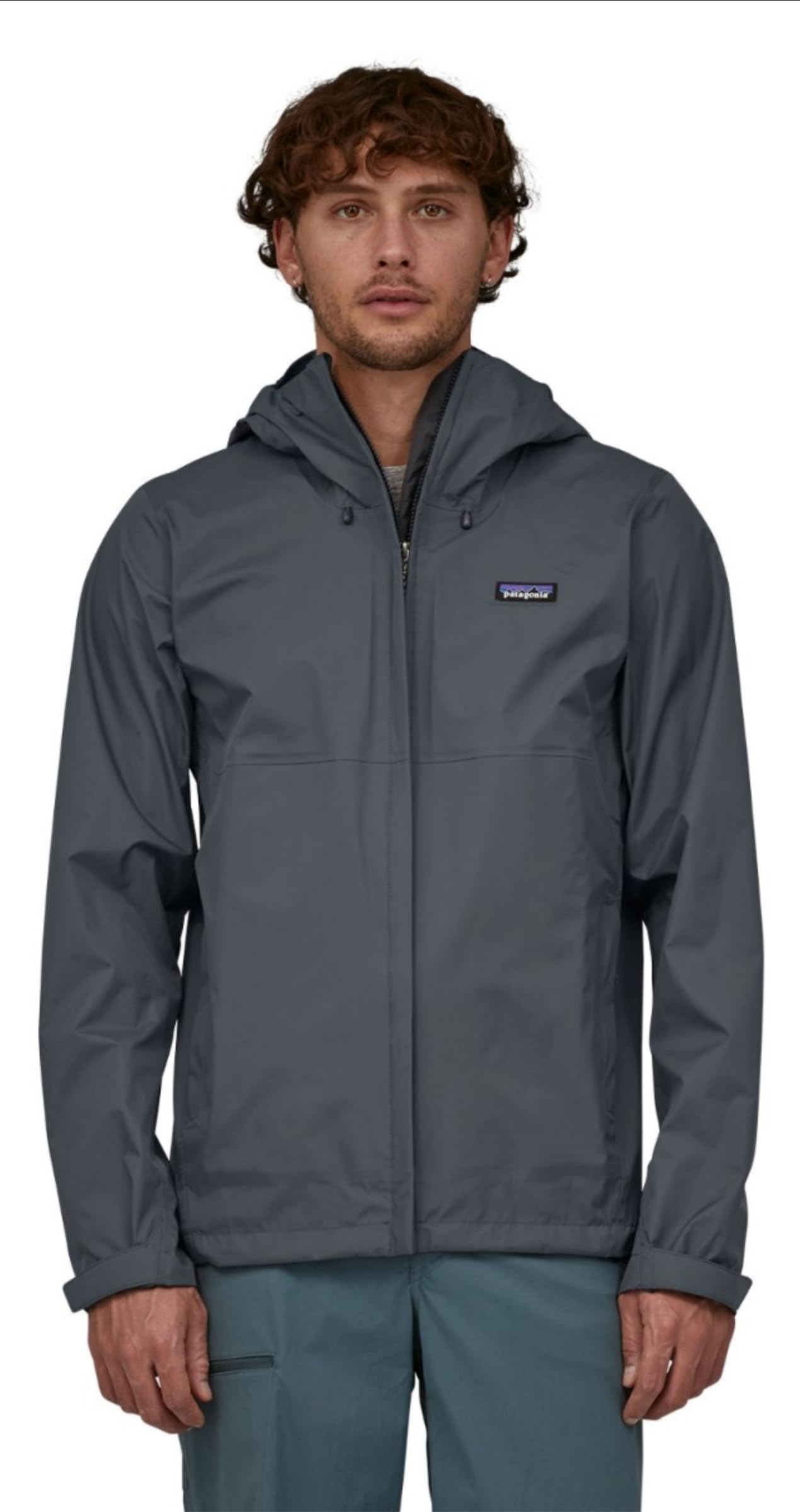 Image secondaire de Veste de Pluie Patagonia Torrentshell 3L pour Homme - Bleu Smolder XL