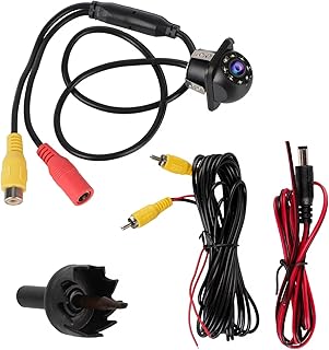 リアカメラ 駐車監視 8 LED 自動駐車支援 車に適合する赤外線ナイトビジョン 広角バックアップカメラ 170° 車に適合するリアビューカメラ バックカメラ