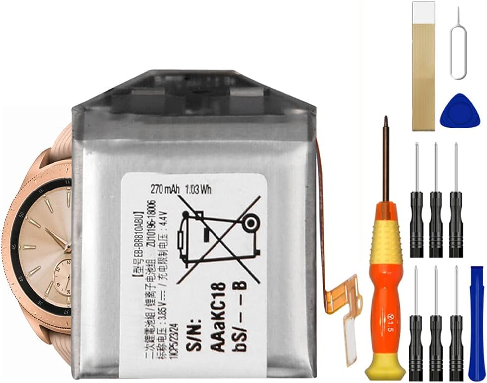 Replacement Battery EBBR810ABU for Samsung Galaxy Watch SM