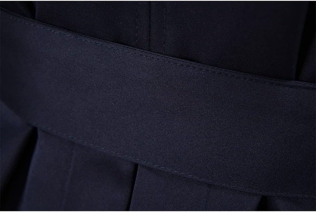 British Classic Trench Coat Jacket Men Trench Coat Breasted Long Slim Outwear Adjustable Belt(XXL Code)