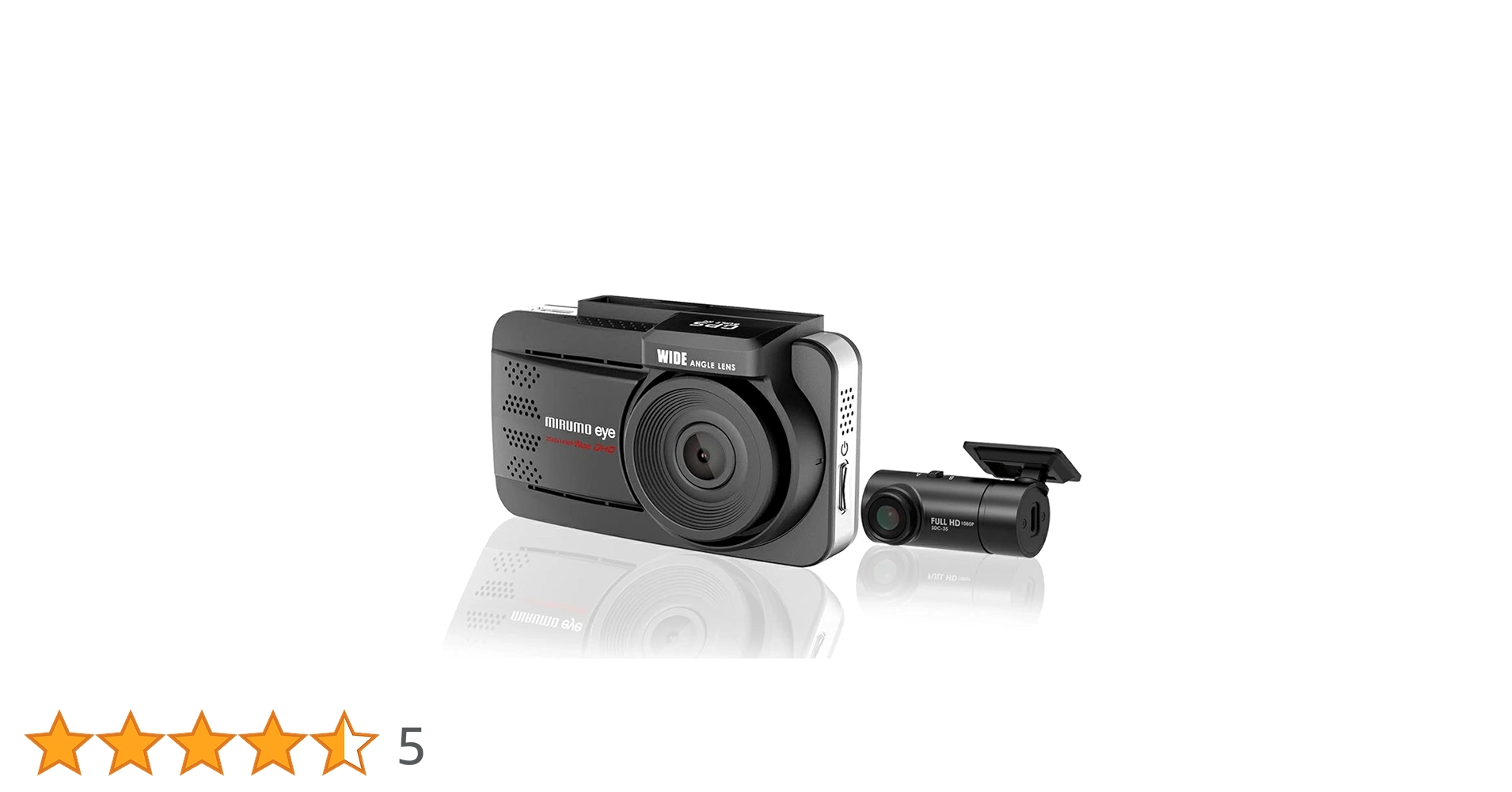 Amazon.co.jp: 日本電機サービス 2カメラ ドライブレコーダー mirumo