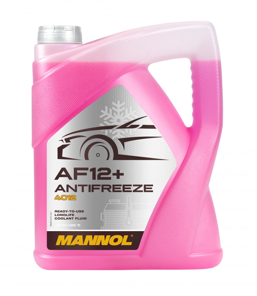 Mannol 15718400500MN Longlife Antifreeze Coolant, 5L Volume 