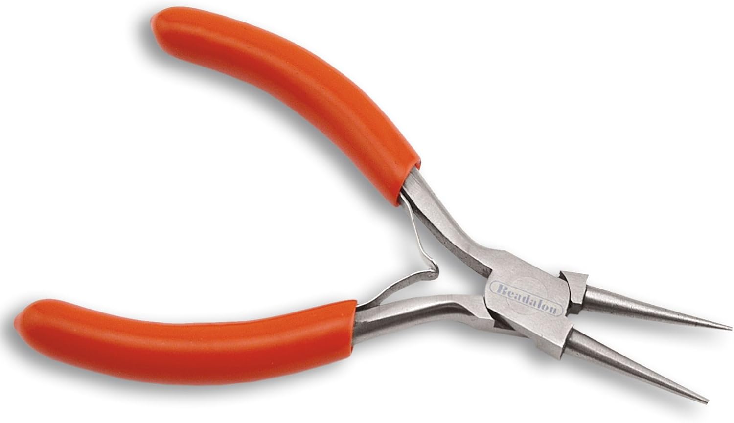 Beadalon 201F-022 Red Handle Round Nose Pliers, Econo