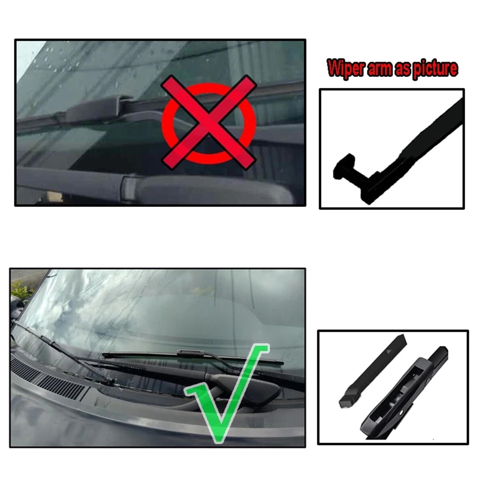 Limpiaparabrisas Coche Compatible Con Para Grand Para Scenic 2 2005 2006 2007 2008 2009 Juego De Escobillas Limpiaparabrisas Delanteras Y Traseras Piezas De Automóvil 26"22"10"