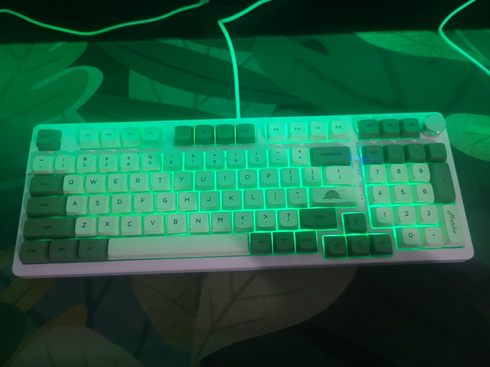 surmen 96% Creamy Sounding Keyboard with with Number Pad, Gasket ...
