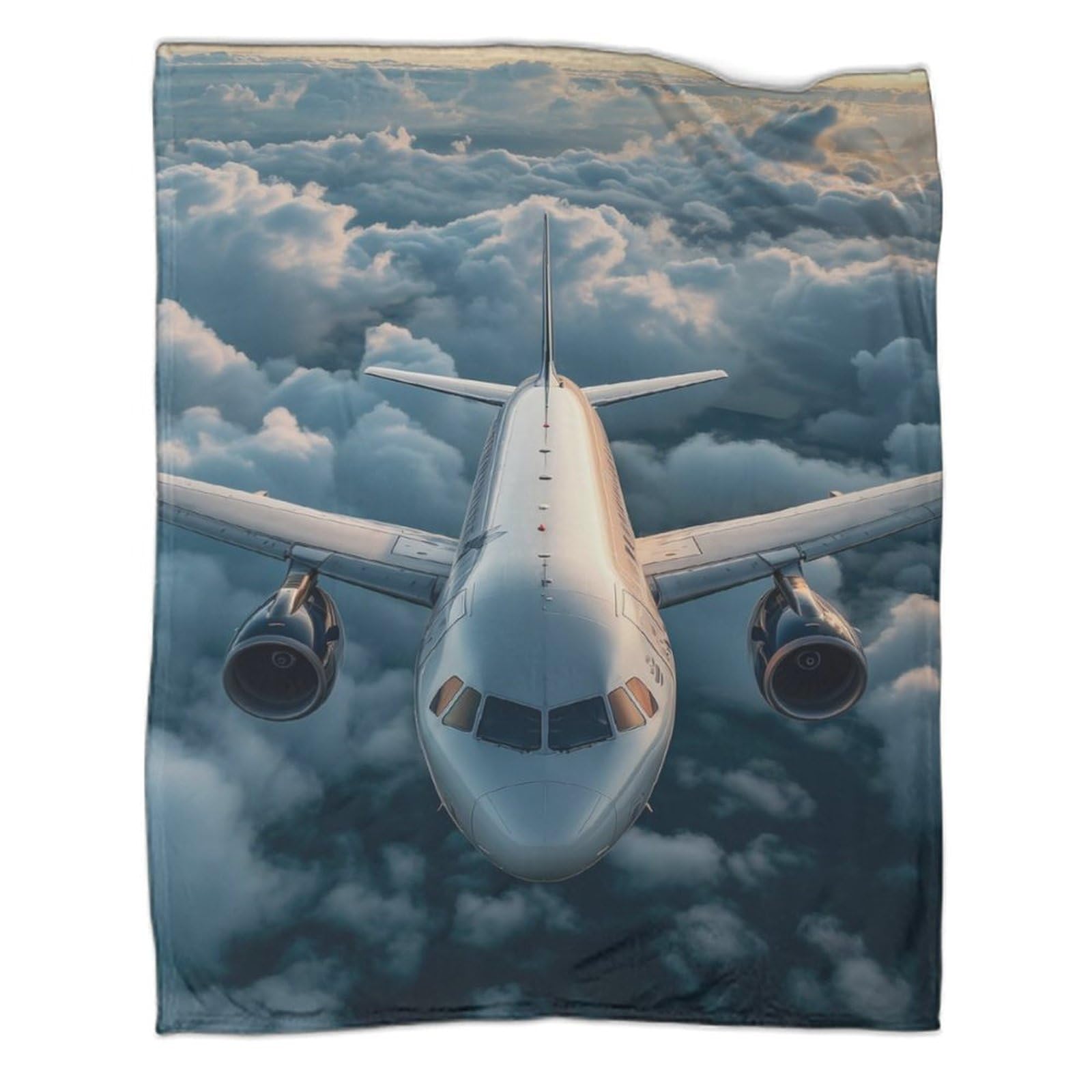 Couverture de voyage 150x200 pour adulte lit de voyage et jeté de canapé chaud de salon