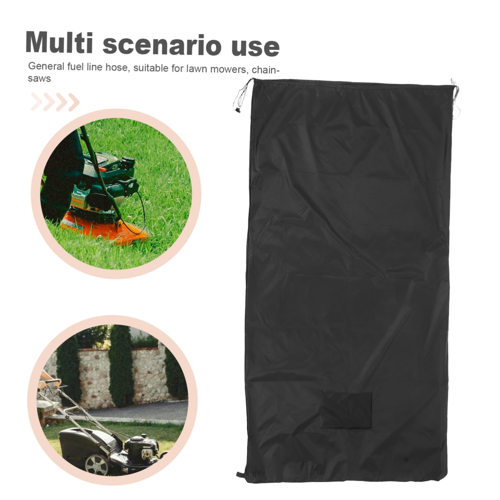 SUPVOX Bolsa Para Guardar De Oxford Para Tractor Cortacésped Reutilizable Para Jardín y Patio Para Recoger y Césped