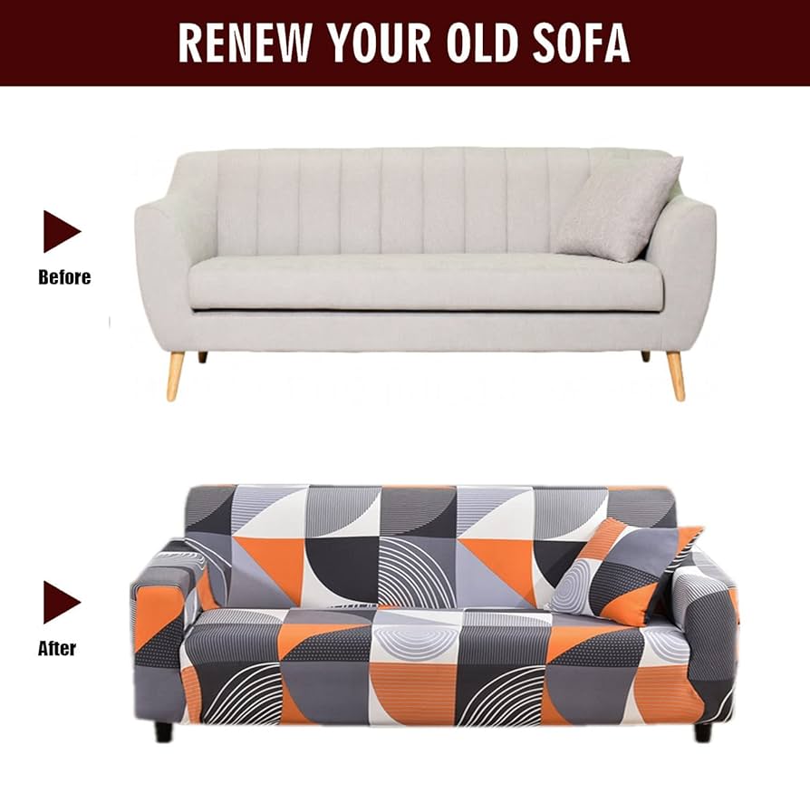 Amazon｜ストレッチ1234シーターソファスリップカバーソフト