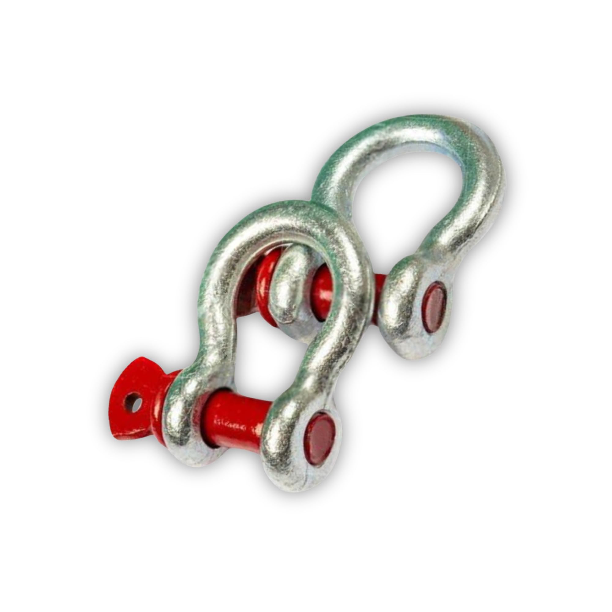 Shield Flex Heavy Duty Bow Shackle (Pack of 2) | Alloy Steel Screw Pin Anchor Shackle for Towing, Pulling & Lifting | Rust Resistant & Durable Design (1 Ton)-image-43