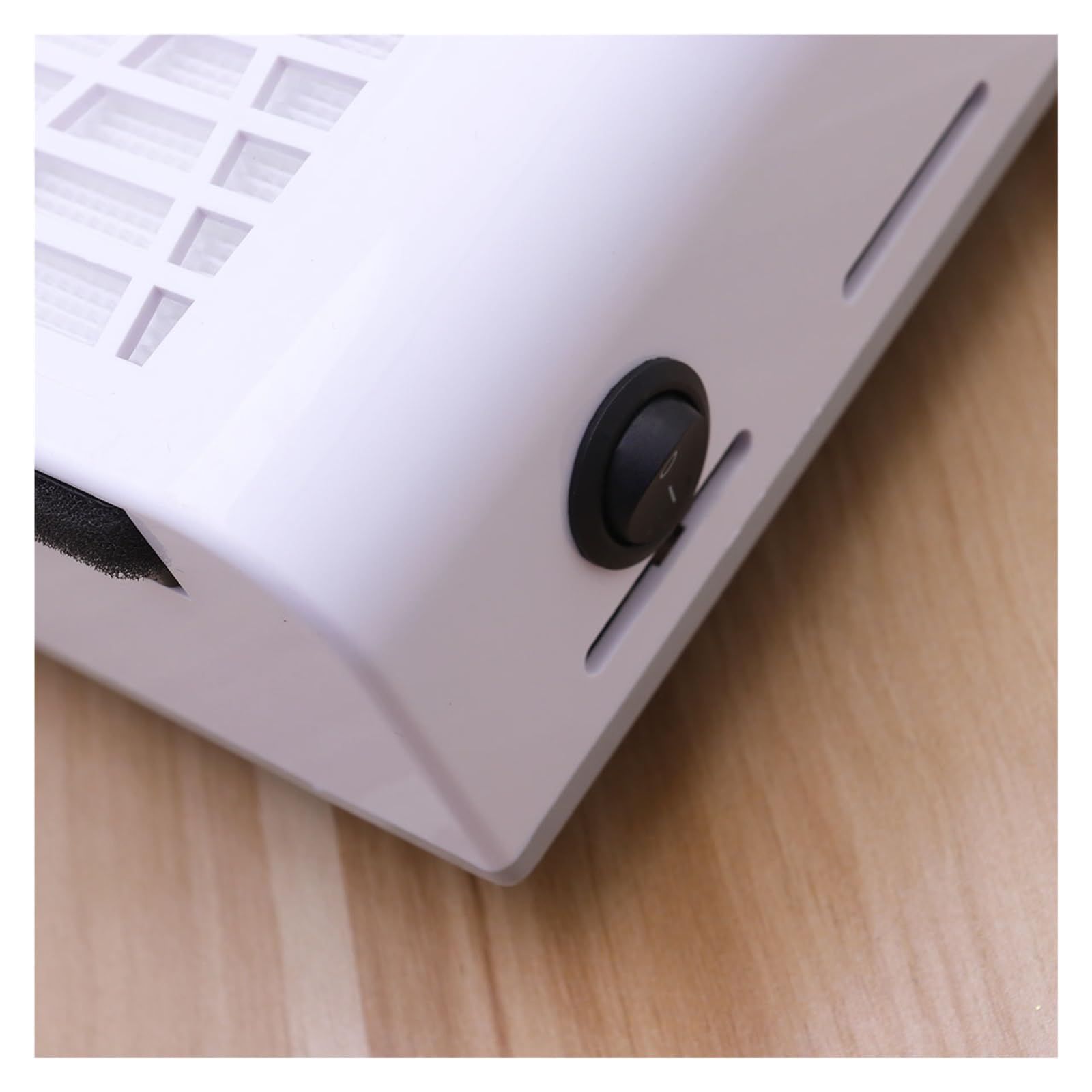 Collettore di polveri per unghie, 1Pc professionale 80W Collettore di polveri for unghie Aspirapolvere Dispositivo filtro senza fuoriuscite for